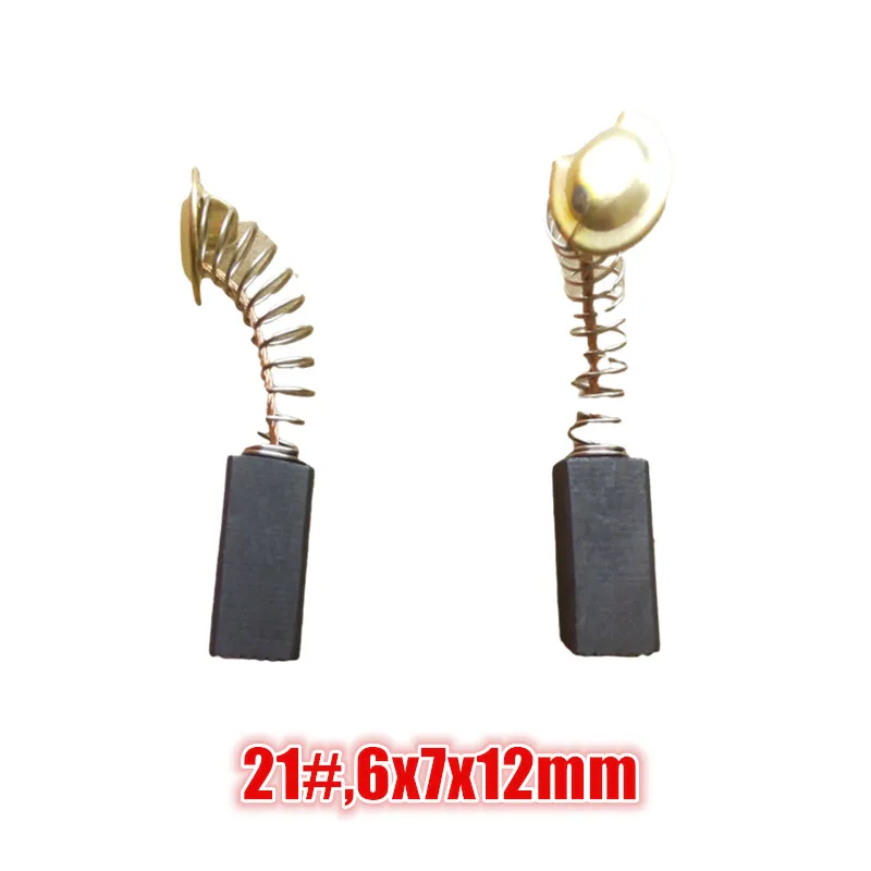 Imagem -05 - Escova de Carbono para Motor Elétrico Ferramenta Super Elétrica Martelo Elétrico Rebarbadora 10 Pares