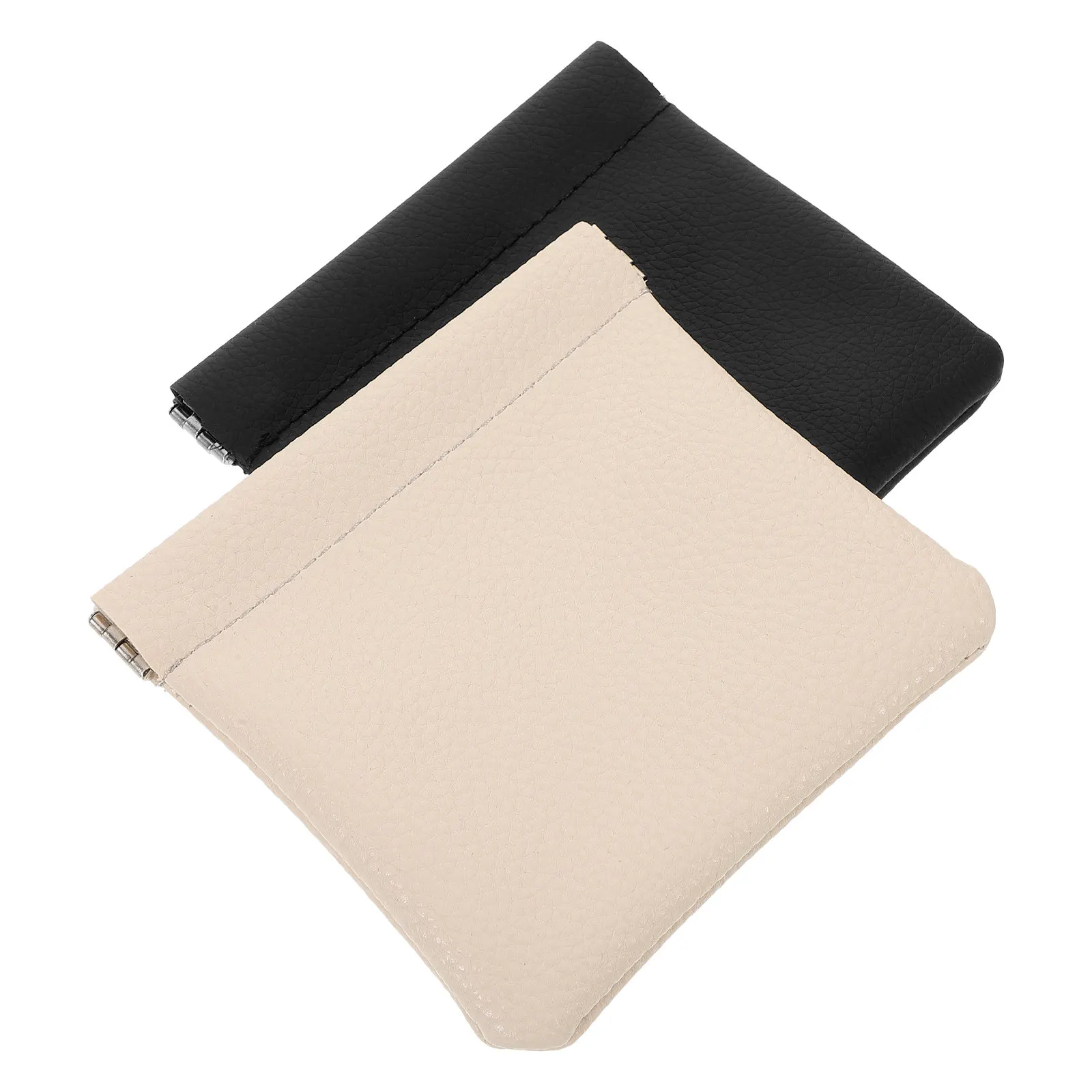 

Набор из 2 маленьких косметичек для сумочки, портативный кошелек для монет, футляр для украшений с защелкой, дорожный кейс для серег и ожерелий