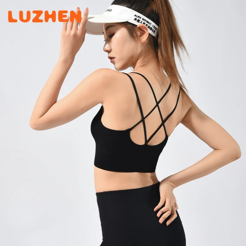 

LUZHEN Women Seamless Bra Sexy Push Up Bralette Underwear Wireless Female Lingerie Fashion Sports Bras