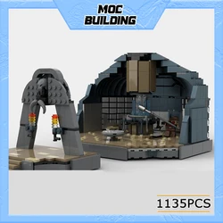 1135pcs Space Movie Series Forge Model Set Building Block Assembly Bricks DIY Toys for Children Gift MOC-47017