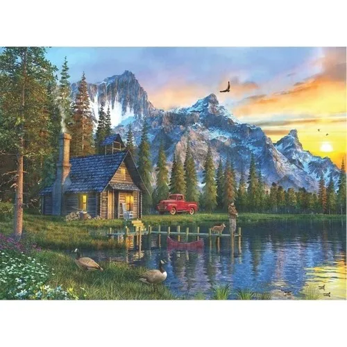 Anatolian Dağevinde Sunset-1000 Piece Jigsaw Puzzle