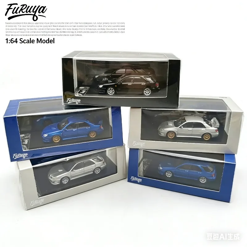 

Модель Furuya 1/64 Subaru Impreza WRX STi (7/8/9 поколений) — имитация автомобиля из сплава, для игрушек для мальчиков и коллекционирования для взрослых.