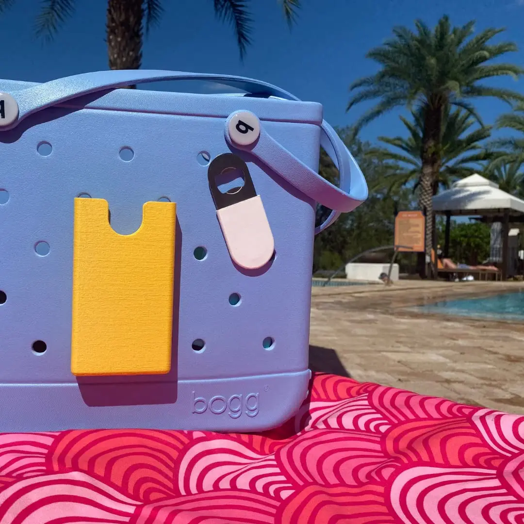 Accessoire de support de coque de téléphone pour sacs Bogg, étui en plastique, compatible avec tous les sacs fourre-tout de plage en caoutchouc,