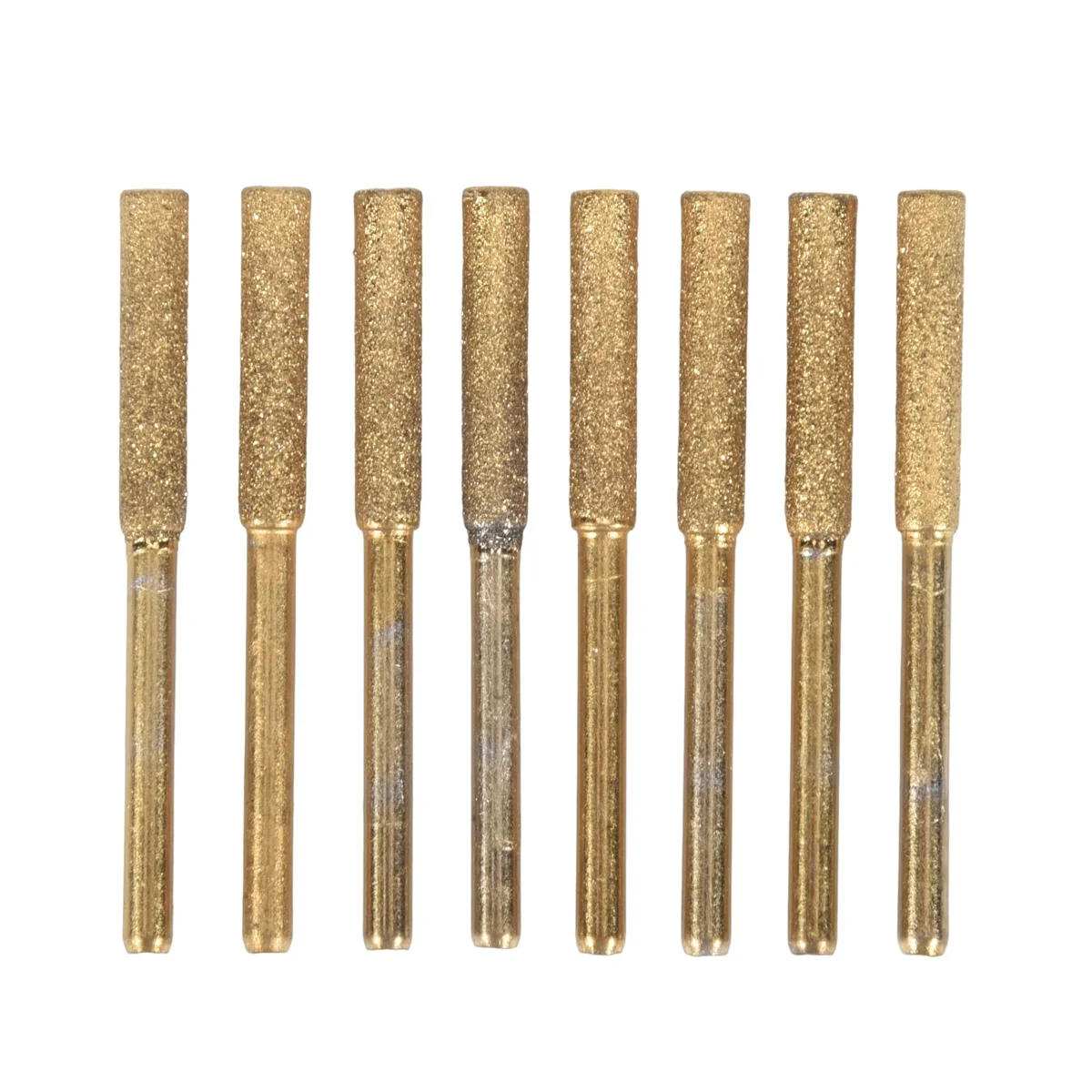 Aiguiseur de tronçonneuse en diamant, haute dureté, lime à pierre, roues d'affûtage, 5/32 pouces, 4.0mm, 8 pièces