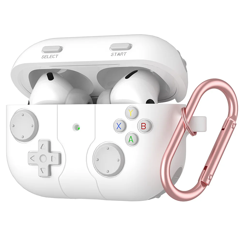 für Airpods Pro 3 Hülle Lustiges Hardshell-Gehäuse im Game-Design Stoßfeste Schutzhülle für Airpods Pro 3. Generation mit Reinigungsset – Detail 9