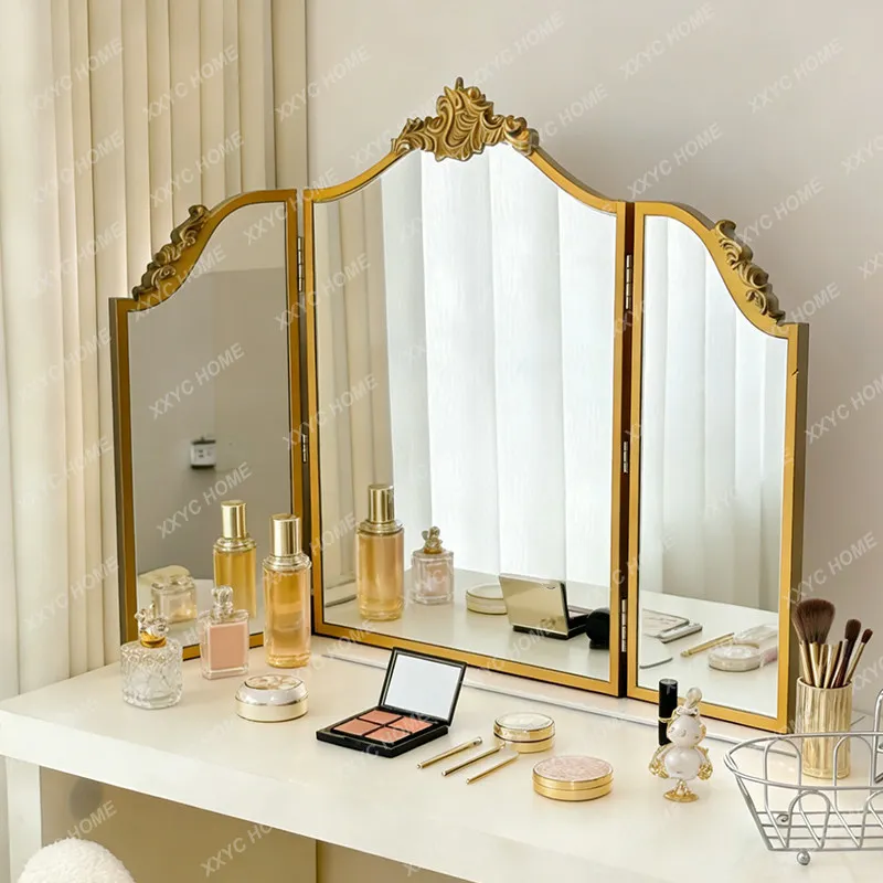 XX  Personalised Mirror Decor Unbreakable Fold Modern Custom Bedroom Mirror Decor Art Makeup Decorative Specchi Home Decor Items