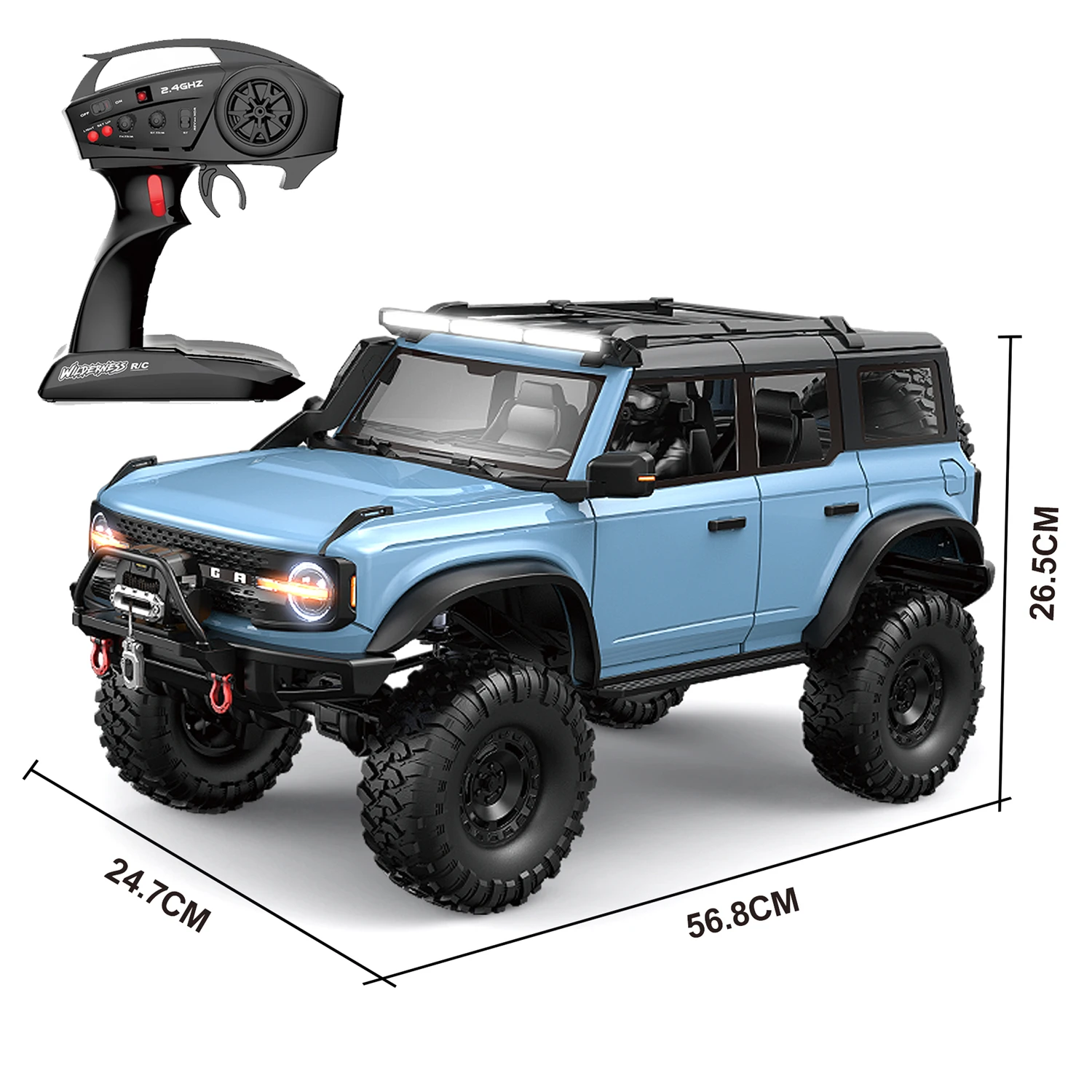HB-R1001 比例 1/10 4WD 2.4GHz リモートコントロールクライミング HB-R1001 比例 1/10 4WD 2.4GHz リモートコントロールクライミング
