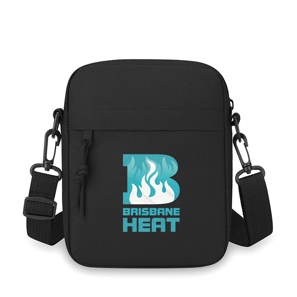 

Flame in blue B logo Men Crossbody Bag Single Shoulder Women Cartoon Anime Film Printing Design Unisex