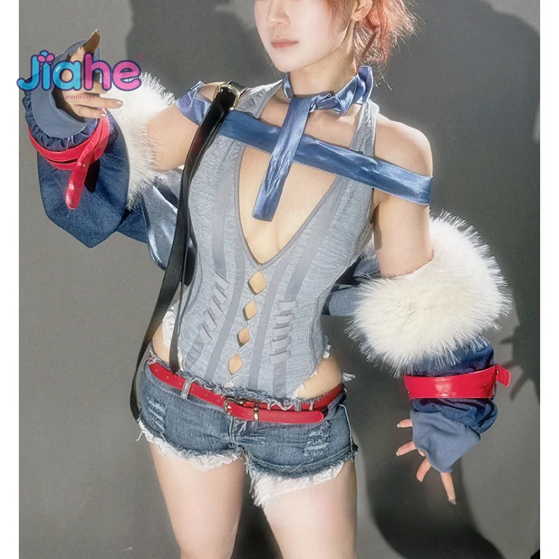 새로운 아야나미 레이 애니메이션 EVA 코스프레 의상 여성 캐주얼 코트 모자 청바지 벨트 액세서리 소품 세트 할로윈 파티 유니폼 S-XL