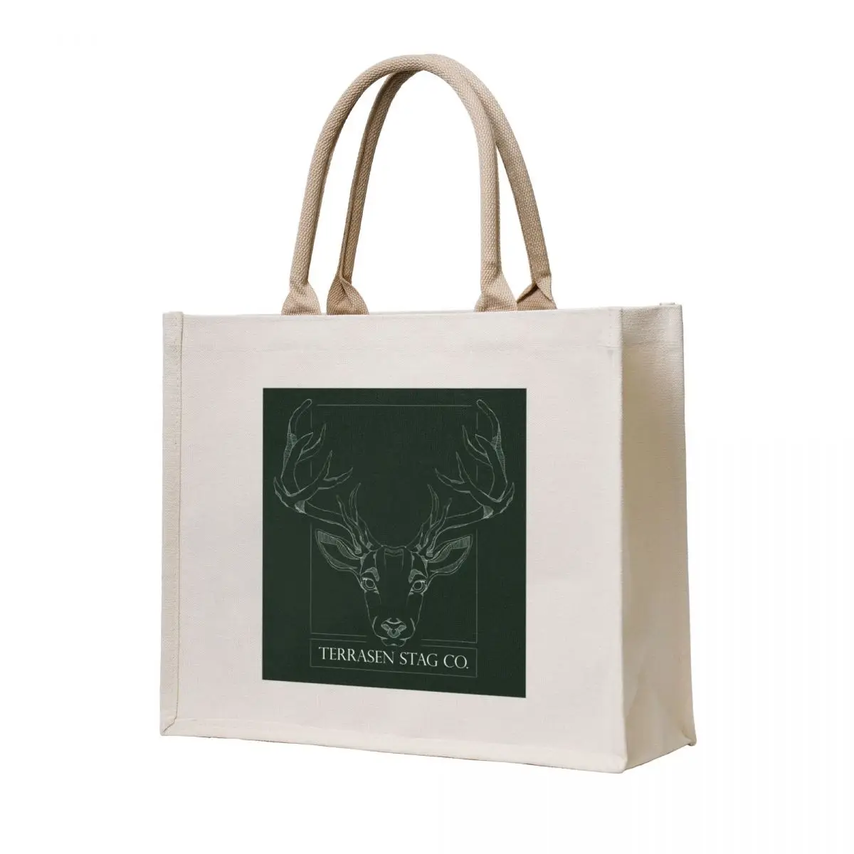 

Terrasen Stag Co. Tote Bag canvas tote bags shopping bag logo Canvas stote bag canvas shopping