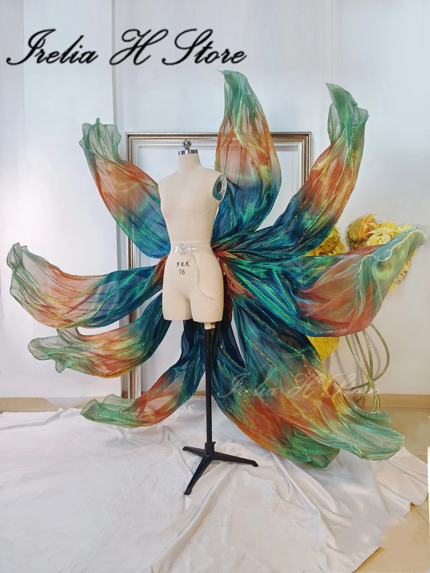 

Irelia H Store LOL After Hours Spirit Blossom Springs Ahri's tails nine tails cosplay props