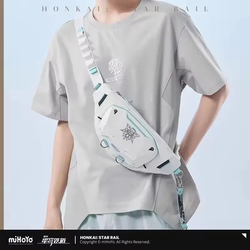 [Genuine] miHoYo Firefly Bag Honkai Star Rail Firefly Theme Shoulder Bag Backpack Uniform Bag Messenger Bag Cosplay Xmas Gifts