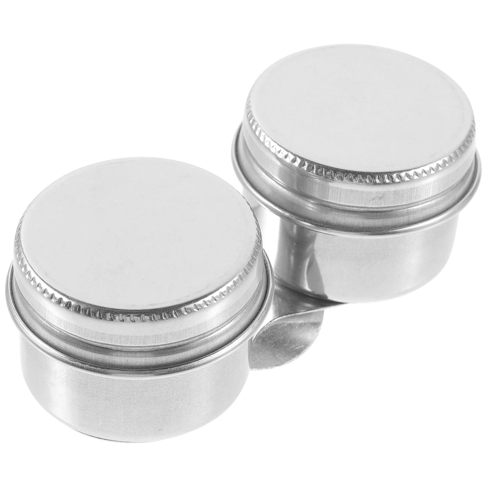 

Double Palette Cup Stainless Steel Palette Cup with Lid Artist Paint Brush Washer for Acrylic Oil Painting