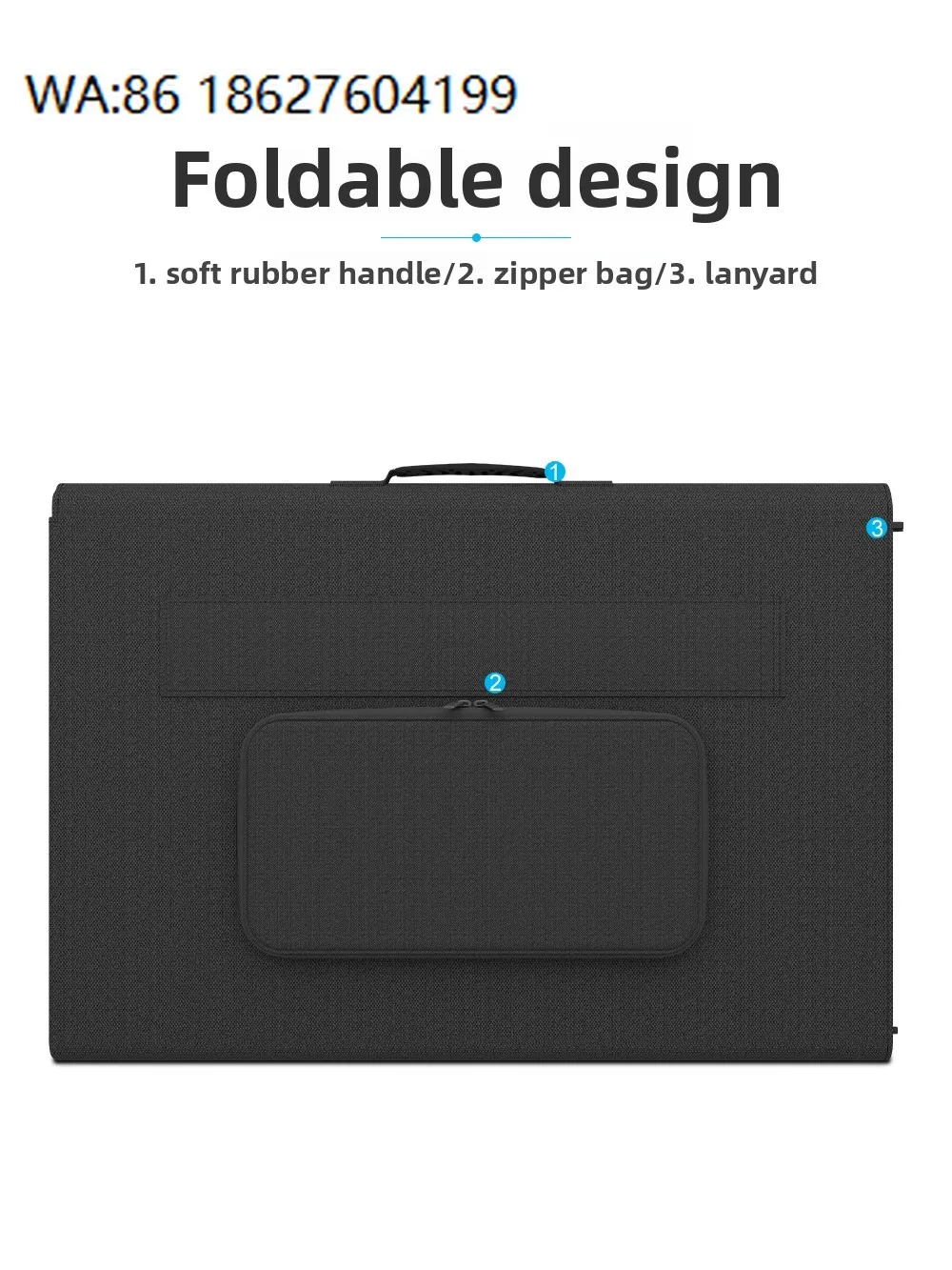 

Conversion Solar Photovoltaic Power Generation Panel Foldable Solar Panel 18v 500w Monocrystalline Silicon High Efficiency