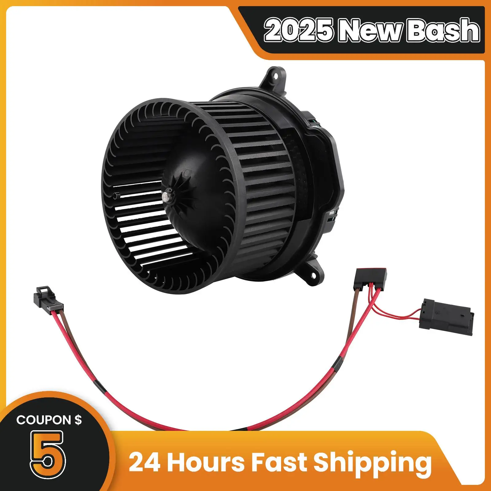 

Blower Motor Fan w/ Brushless Motor for Freightliner 108SD/114SD/M2 112/M2 106