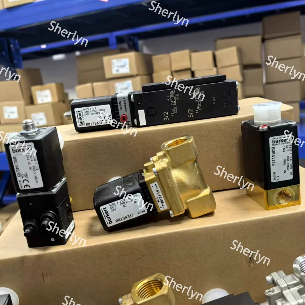 00221886 Burkert Solenoid Valve 6281 G1 FKM Sealed Brass Valve Body 00221887 00221888