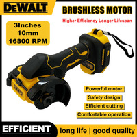 DEWALT Cordless Angle Grinder 3 Inch Mini Polishing Grinding Machine Electric Cutting Power Tools For 20V 18V Battery