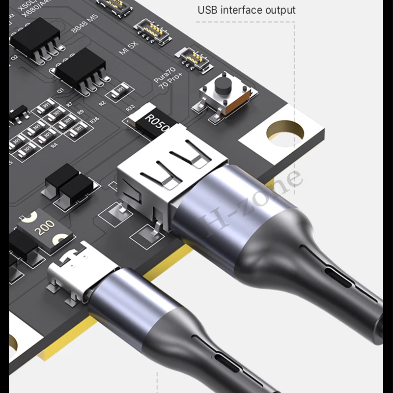 MECHANIC Max28 battery activation board suitable for iphone6-16PM and Android mobile phone circuit board fast charging tester