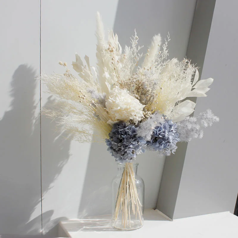 

Natural Boho Home Decor Wedding Centerpieces Guest Valentine Day Gifts Dry Plants Arrangements Bouquet Pampas Grass Dried Flower