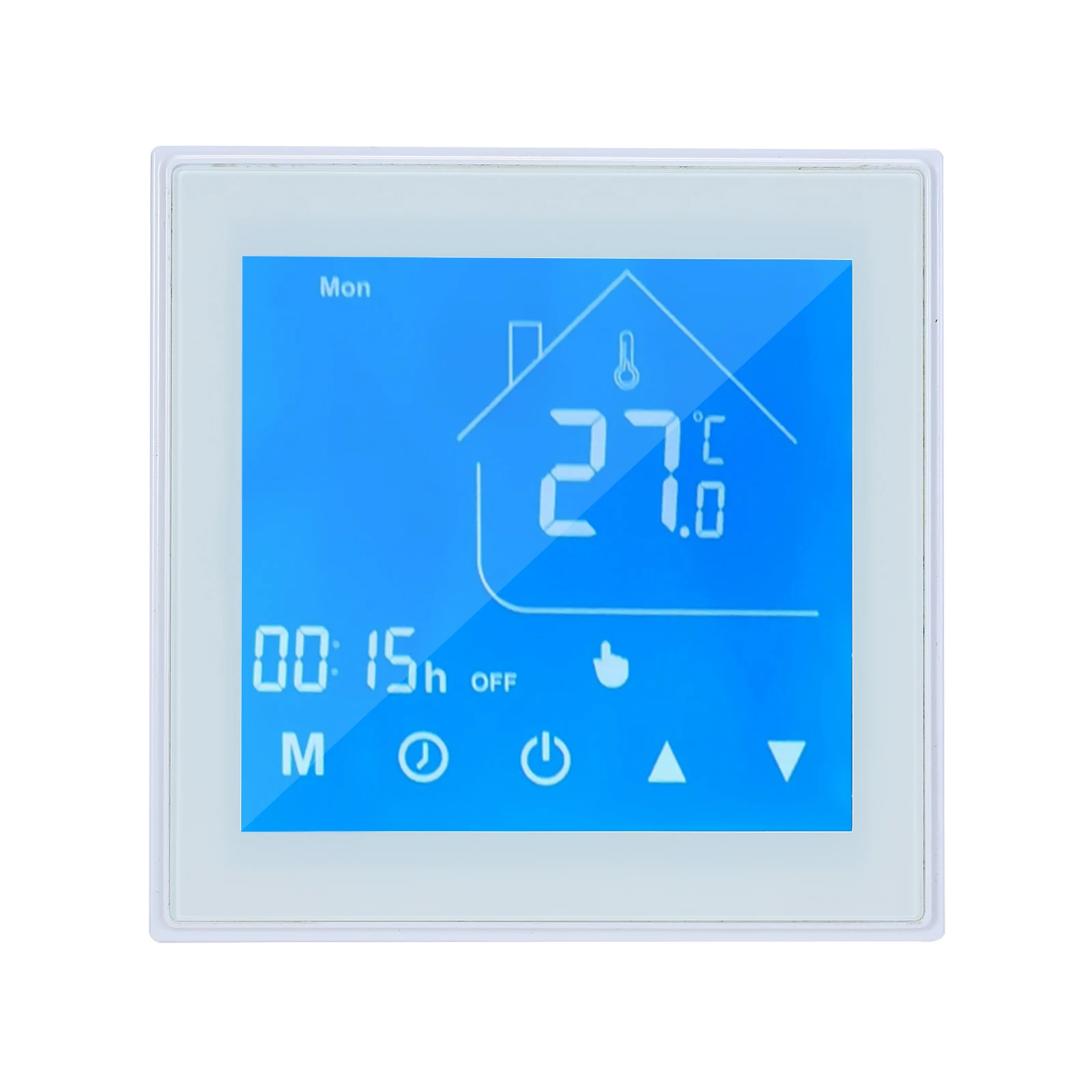 WiFi Smart Thermostat Temperature Controller LCD Display Week Programmable for Water/Gas Boiler Ewelink APP Control