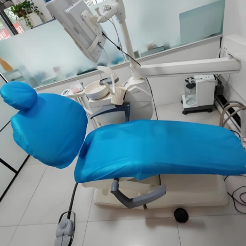 Disposable Dental Chair Unit Cover Non-woven Elastic Dental Seat Waterproof Protective Protector Backrest Pillow Protective Case
