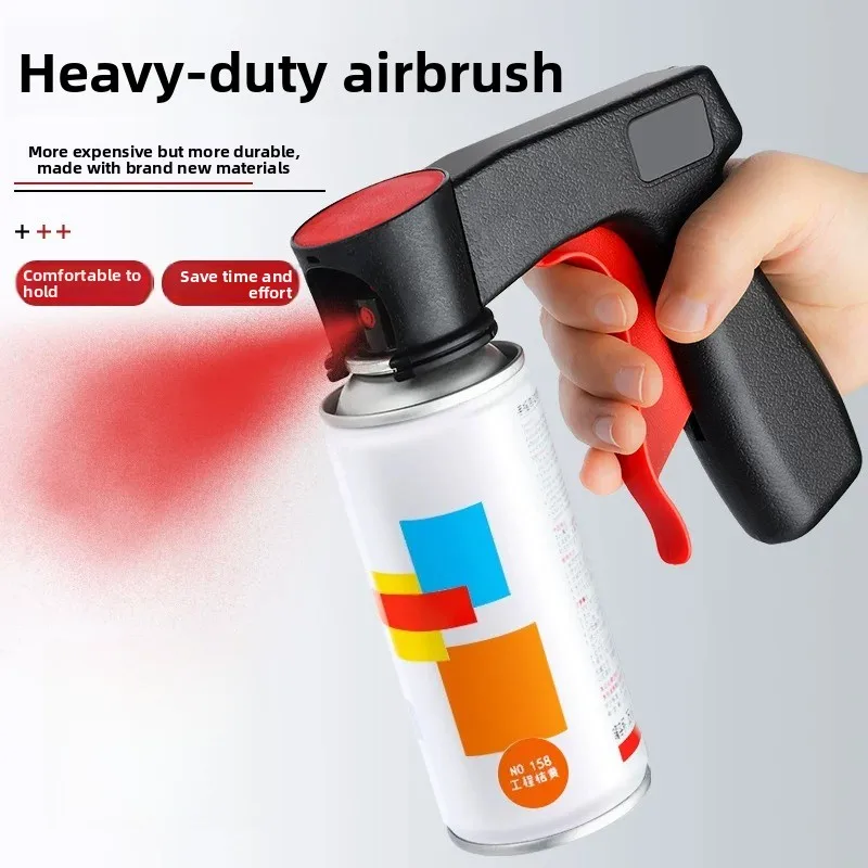 

Polishing Paint Spray Gun Adaptor Instant Aerosol Trigger Handle with Full Grip Lock Universal Fit Cars Maintenance Care Tool