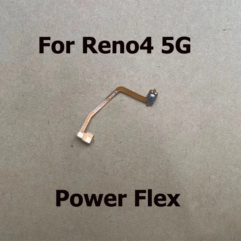 New For Oppo Reno 4 Reno4 Pro 5G Mute Side Button Key Switch Volume Power On Off Flex Cable