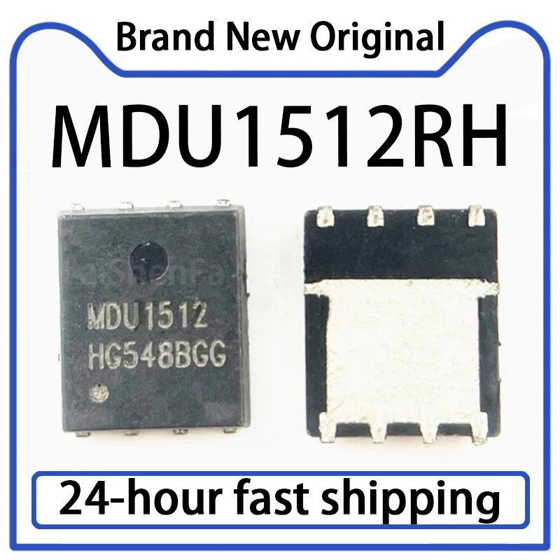 10PCS MDU1512 MDU1512RH Package DFN N-channel MOSFET Original in Stock