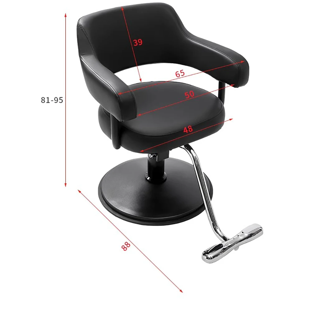 Simple Modern Barber Chair Comfortable Elastic Delicate Fashion Salon Chair Beauty Design Cadeira De Barbeiro Salon Chair