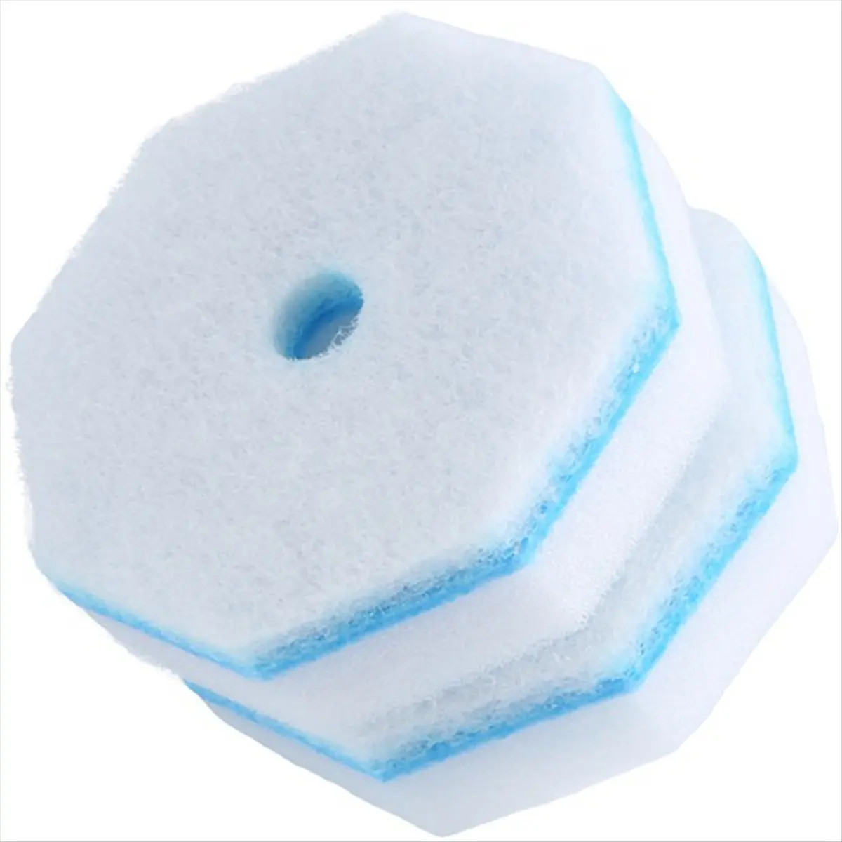 KSOL 40 Counts Upgraded Toilet Brush Wand Disposable Toilet Cleaning Wand Refills Bowl Scrubbers Heads