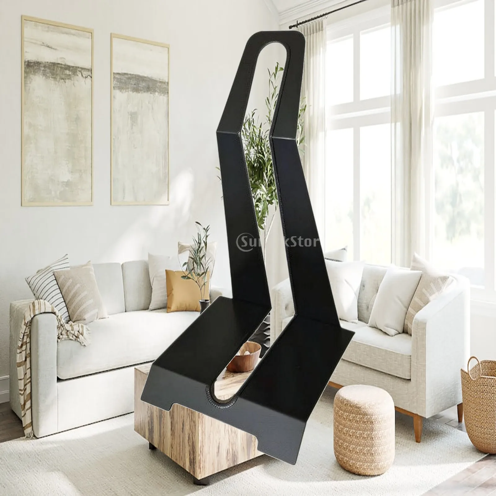 Heavy Duty Steel Bicycle Parking Stand Freestanding Floor Bike Rack for Garage Storage with Slotted Base