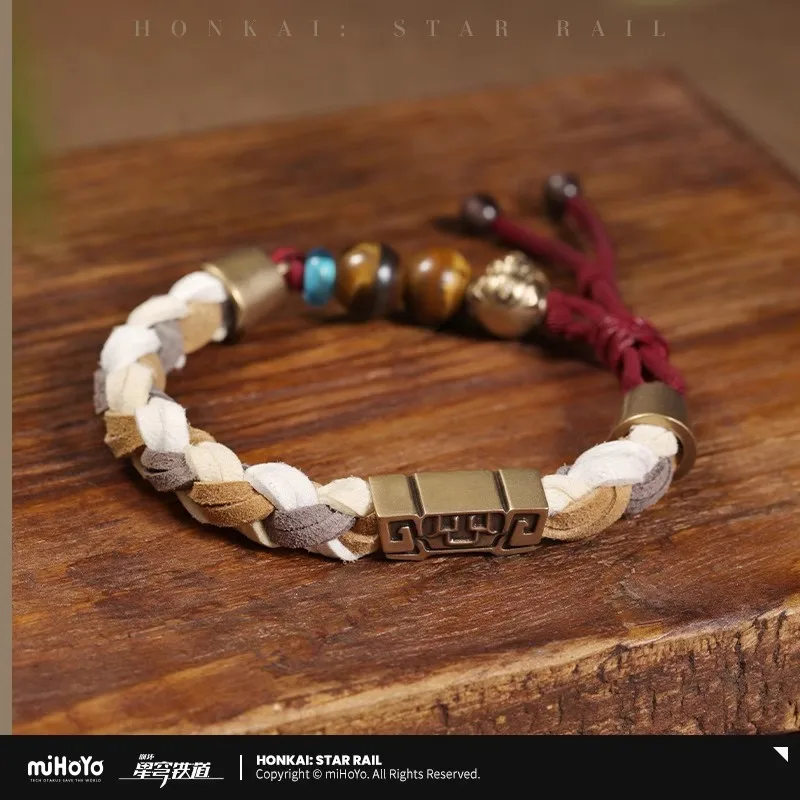 

[Genuine] Game Honkai Star Rail JingYuan Cosplay Anime Necklace Cartoon Bracelet Accessory Gift Halloween Decoration