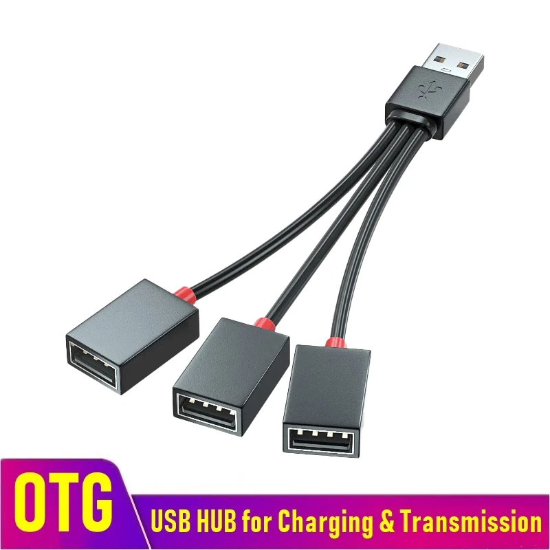 

Многофункциональный USB-концентратор, 3-портовый концентратор типа C, USB-разветвитель, быстрая передача данных, OTG-адаптер для компьютера Xiaomi MacBook