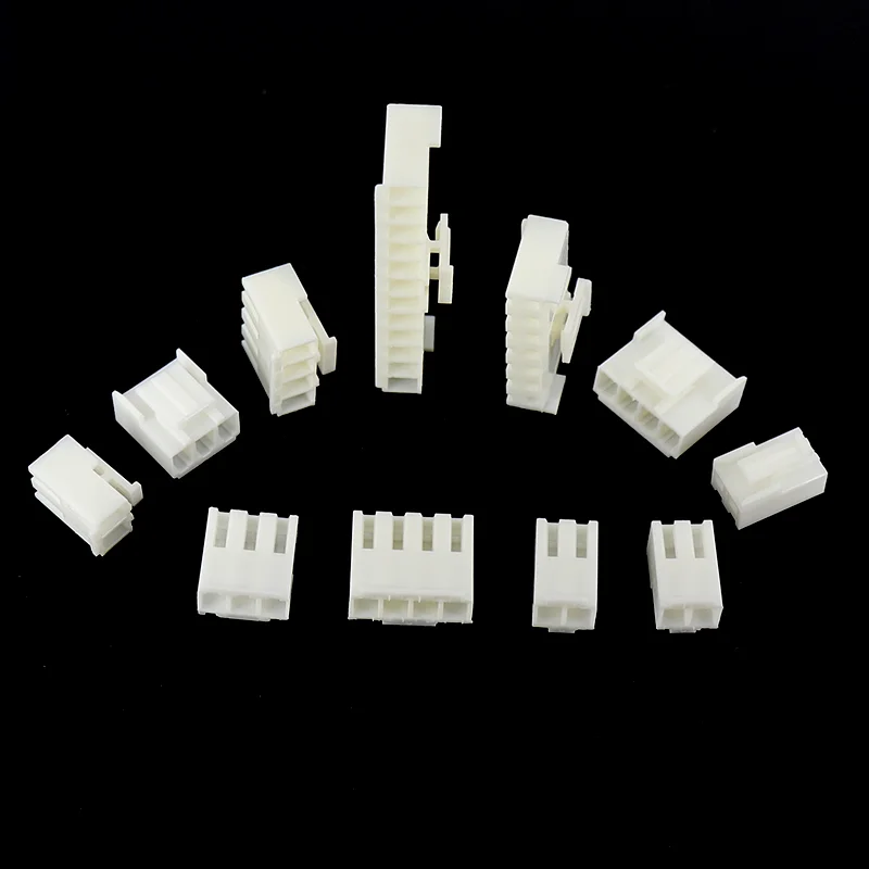 50Pcs VH 3.96MM 2P 3P 4P 5P 6P 7P 8P 9P 10P Female Housing Terminals VH3.96 2 3 4 5 6 7 8 9 10 Pin Connector