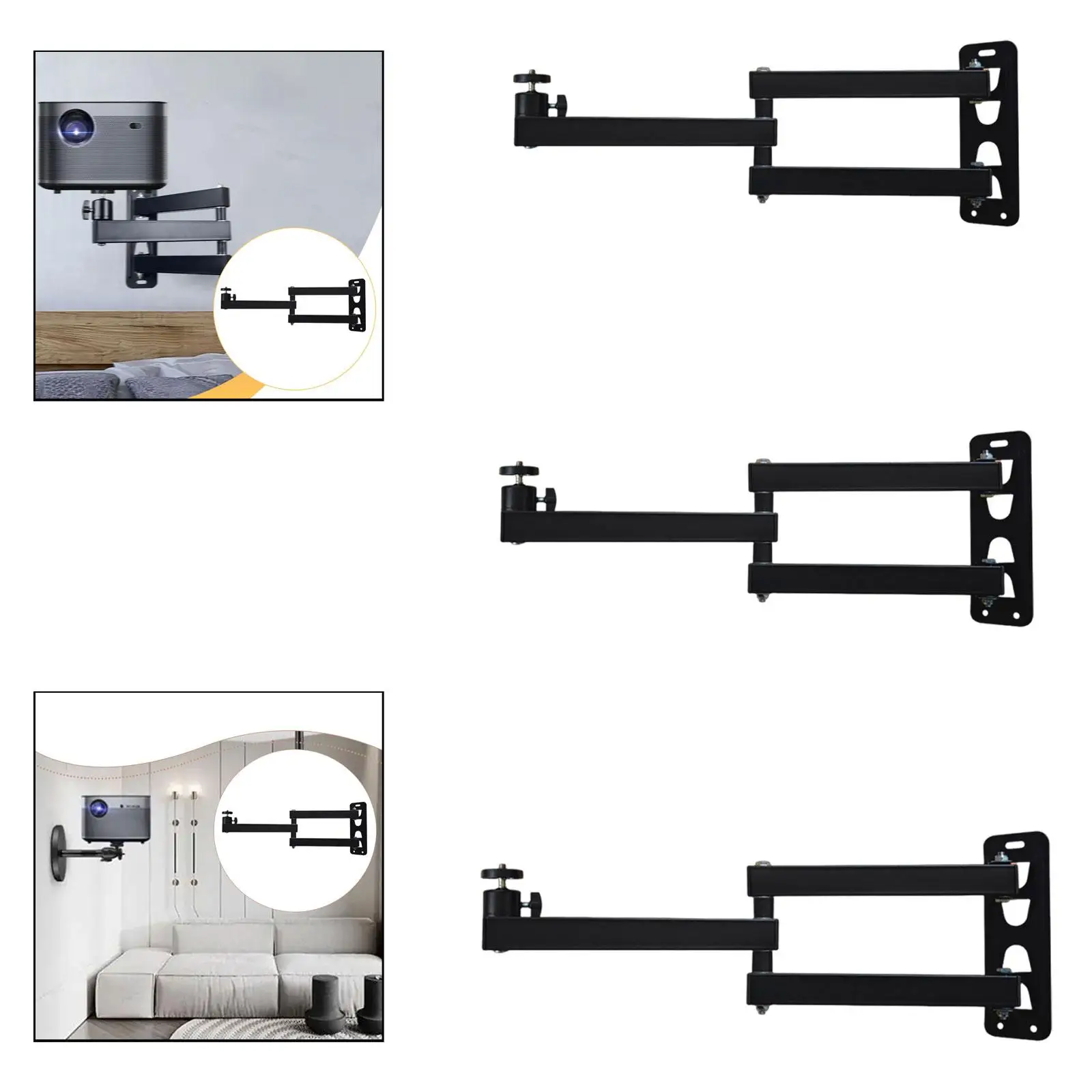 suporte-de-parede-para-projetor-acessorios-de-facil-instalacao-prateleira-dobravel-preta-de-alta-resistencia-para-escritorio-casa-e-sala-de-estar
