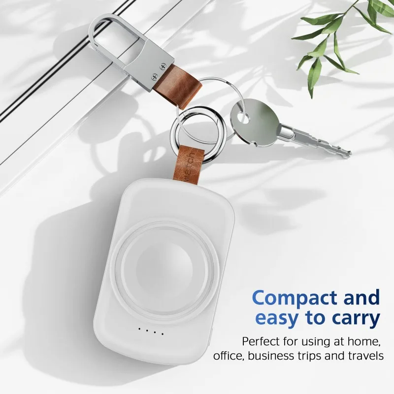 1800mAh Magnetic Wireless Portable Watch Charger Fast Charger Wireless Charging Power Bank for Samsung Galaxy Smartwatch view 4