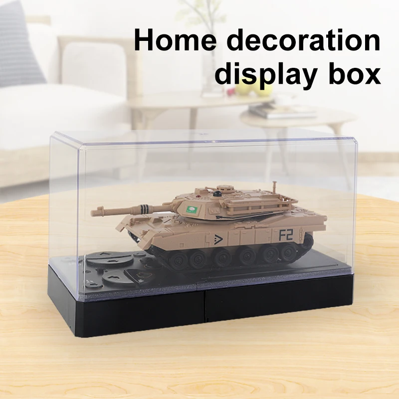 THE LINK Mini jouet réservoir télécommande bataille militaire modèle de réservoir 170 degrés tourelle de Rotation avec système infrarougeBattle Tank Boy