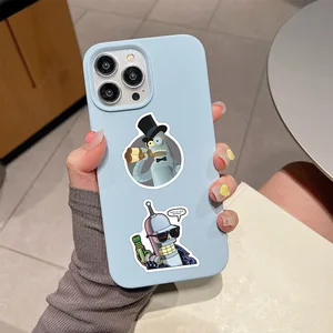 Nhãn dán Kawaii Futurama chống thấm nước, đồ chơi dán graffiti, đề can DIY, phù hợp để làm, trượt băng, điện thoại, 110 % 10 Đồ chơi Futurama bán hàng chính - 7