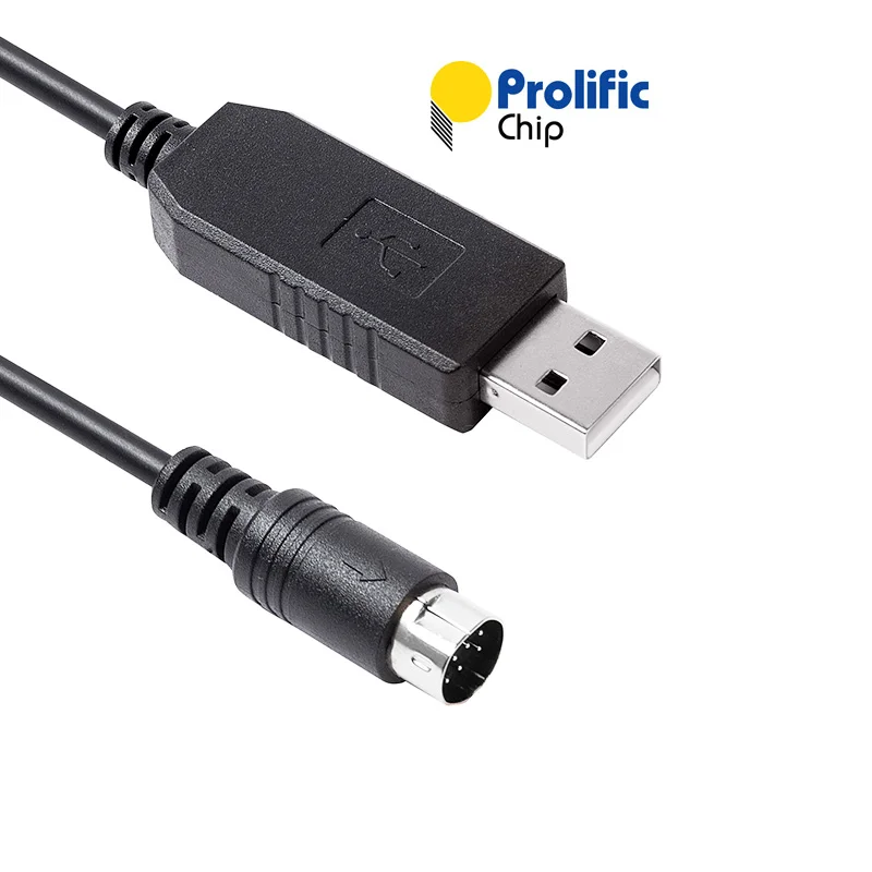 Yaesu Interface SCU-20 PC Connection Cable PL2303GT USB to Mini Din 10 Pin for Yaesu FTM-100D/DE/DR FTM-400D/DE/DR