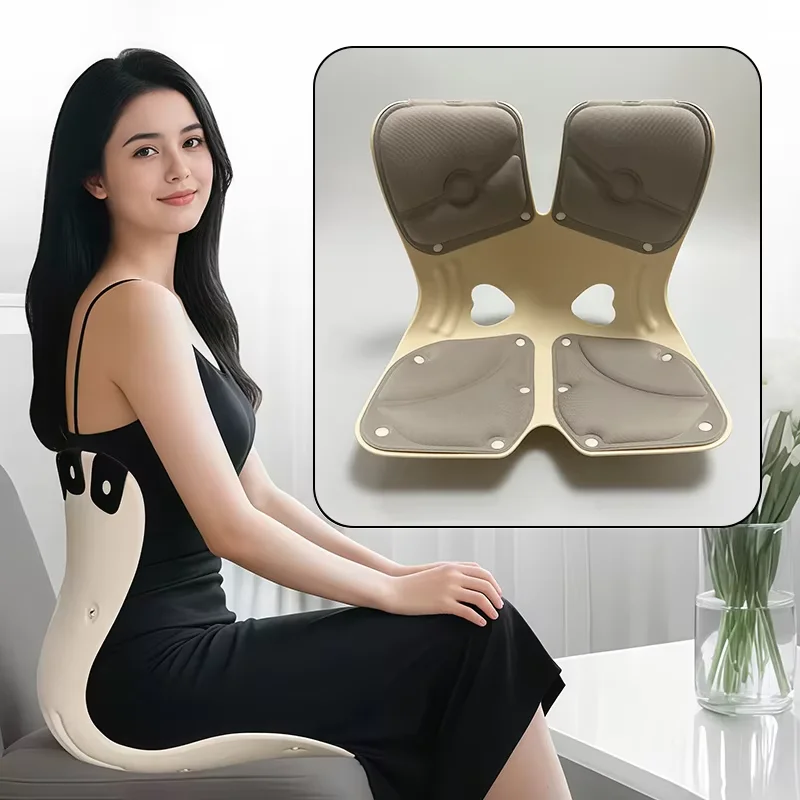 Car Seat Back Support Cushion Ergonomic Posture Correction Chair Is Not Tired For Long Time Sitting Auto Chair Waist Support