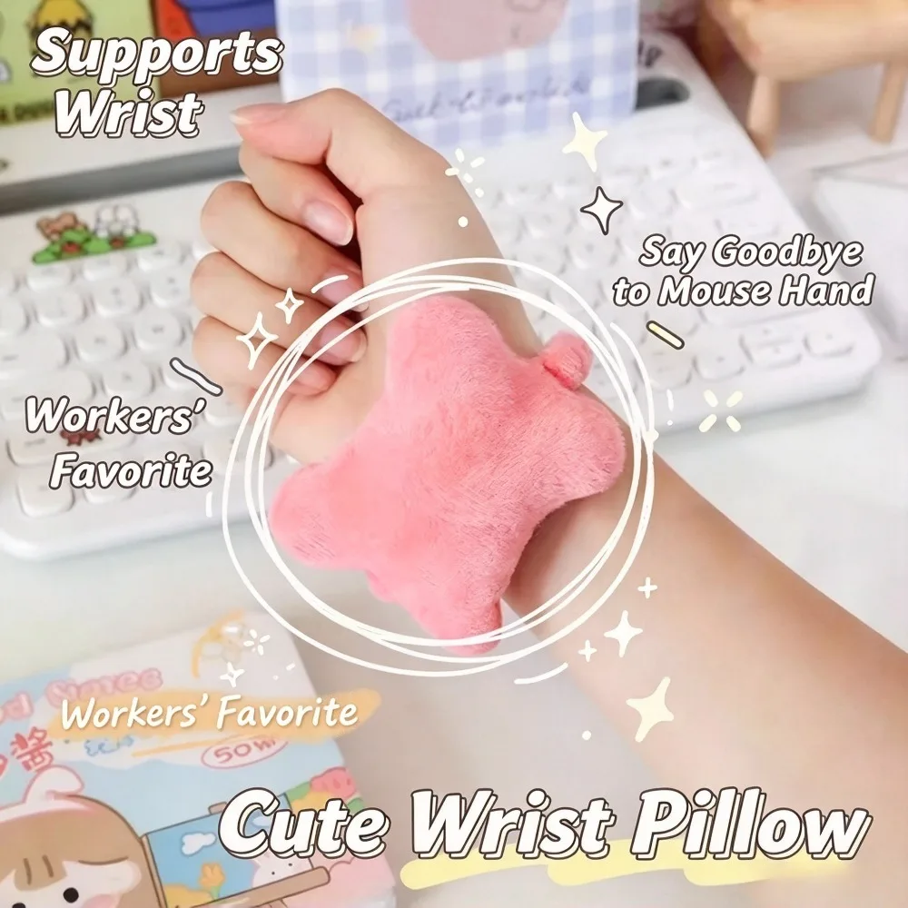 Comfortable Wrist Rest Mouse Pad Keyboard Typing Anti Friction Hand Support Office Wrist Cushion Pad Ergonomic Durable Mat Set