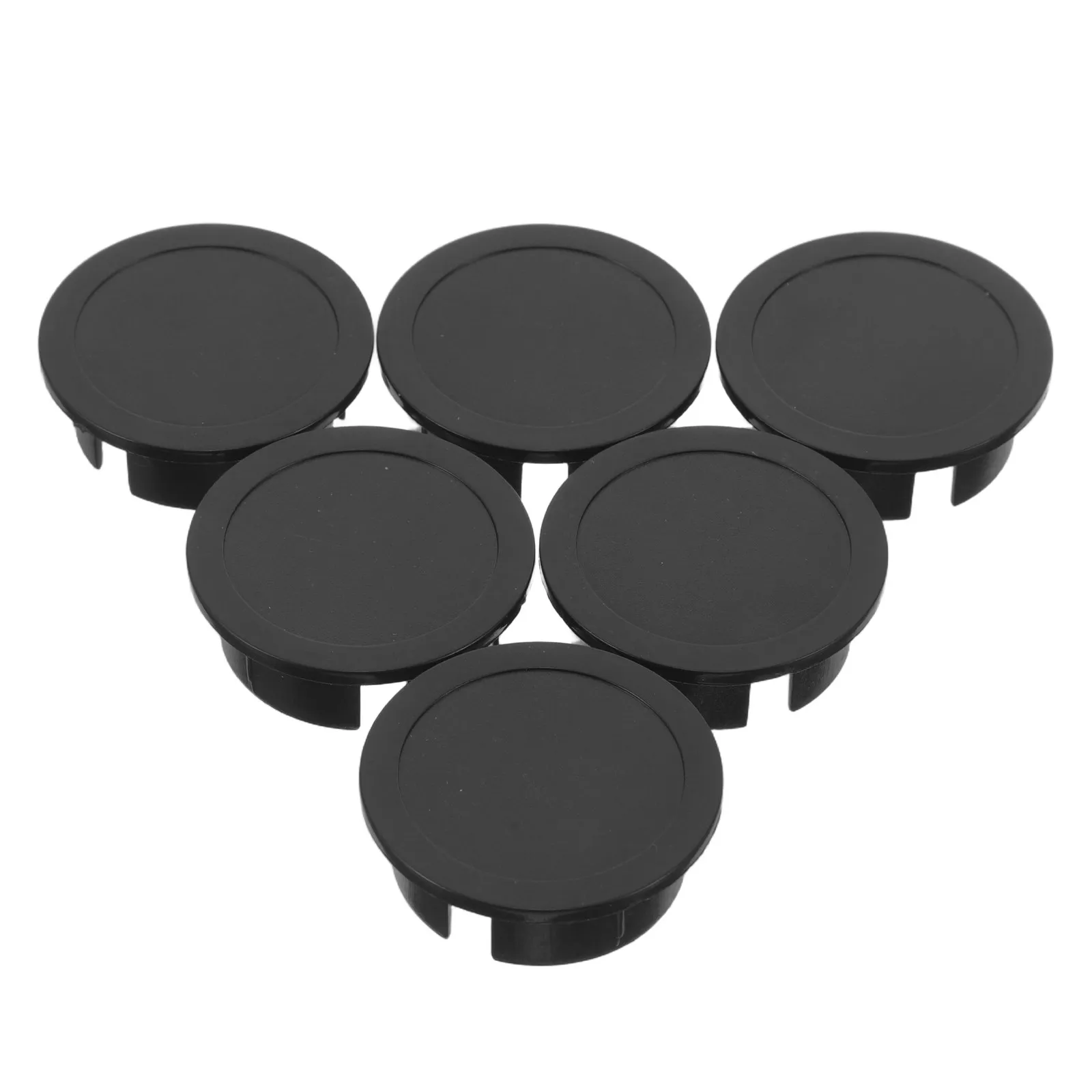 6Pcs Lens Dust Cover Plastic Caps for 1.25 Inch Optical Eyepiece Binoculars Monoculars Telescope Protective Lens Shield