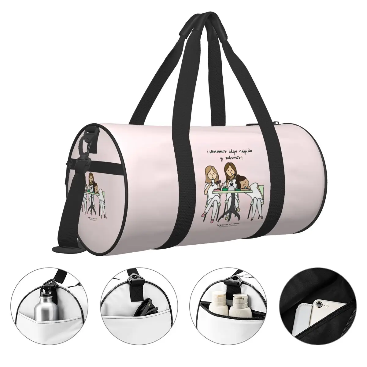 Bolsos deportivos de Enfermera para hombre y mujer, bolsa de gimnasio con estampado de fin de semana, bolsa de entrenamiento colorida para Fitness