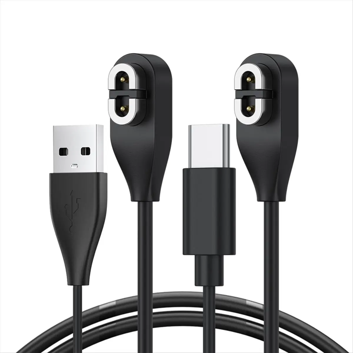 A72Z 2 Pack Compatible for Charging Cable, USB&USB-C Magnetic Charging Cord for Aeropex AS800