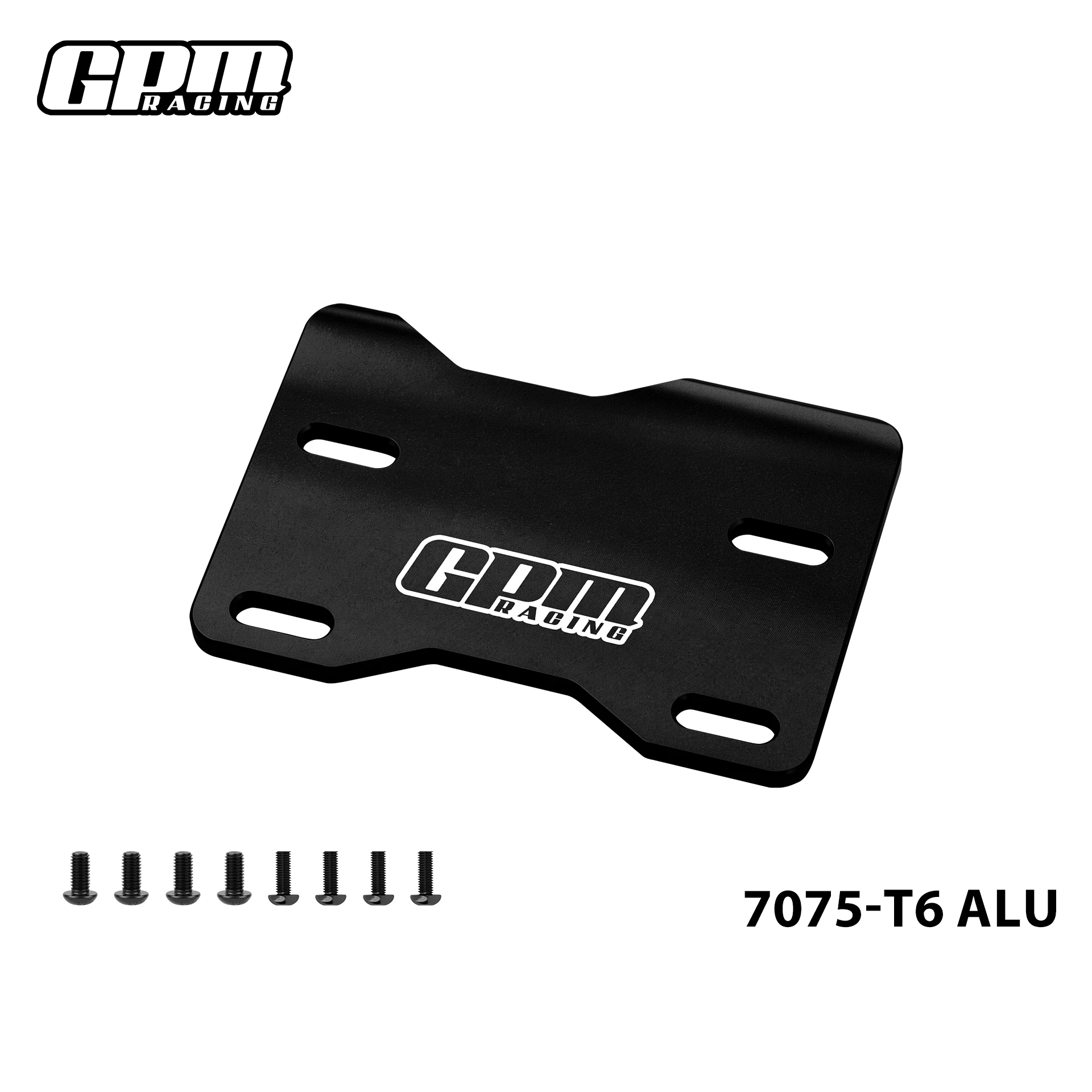 GPM 7075 Alloy Front-Mounted ESC Mount Plate For TRAXXAS 1/8 Sledge 95076-4