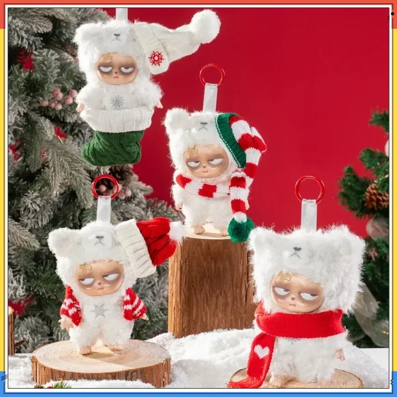 

Christmas Limit Sleepless Grumpipi Snowlight Tale Series Blind Box Vinyl Anime Figure Dolls Mystery Box Pendant White Grumpipi