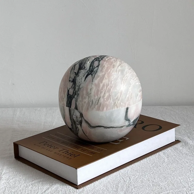 100% Natural Marble Modern Minimalist Aroma Diffuser, Luxury Decor for Villa & Designer Showroom