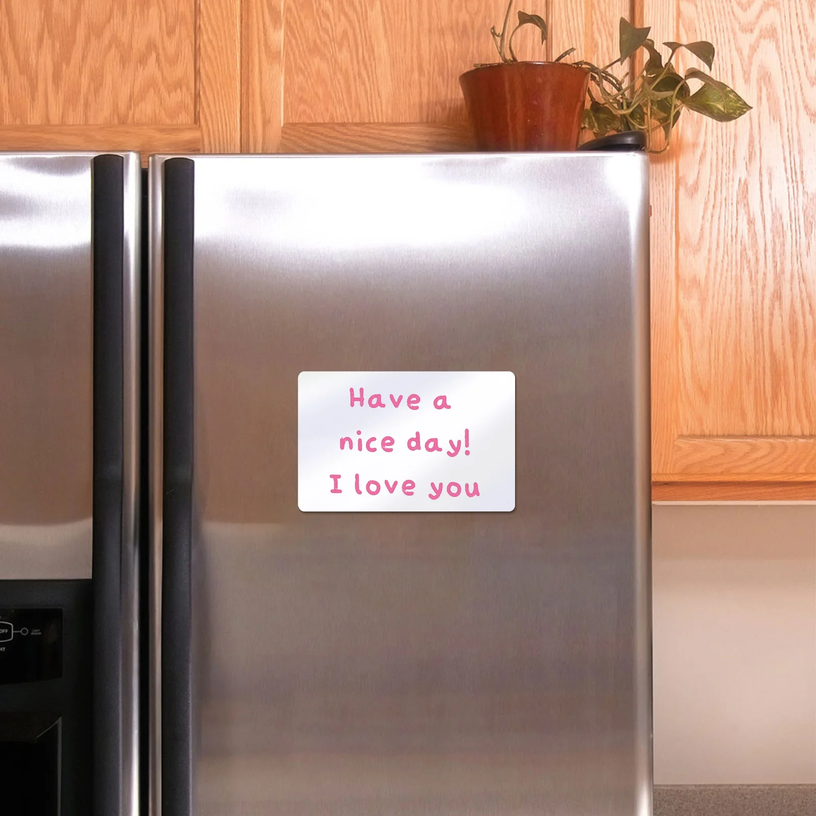 

6pcs A5 Magnetic Whiteboard For Fridge Dry Erase Reusable Small White Board Home Office Kitchen Decor Rectangle Note Planner