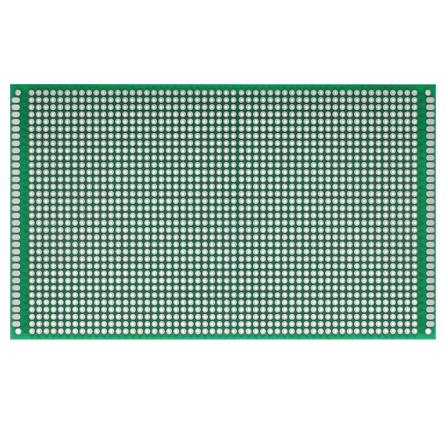 PCB Prototype Board, Double Sided PCB Proto Board for DIY Solder Breadboard, 9cm by 15cm (3.543
