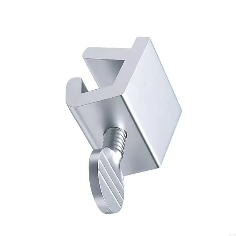 4 قطع من مقيدات أمان النوافذ المنزلقة، هيكل من الألومنيوم، بدون تركيب مثقاب، تصميم مقاوم للأطفال، قفل باب النافذة #3